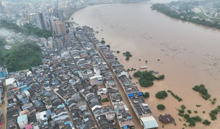 南方洪水灾区最新地区，众志成城，共克时艰